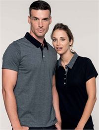 POLO JERSEY BICOLORE UOMO